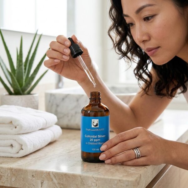 colloidal silver solution 20 ppm