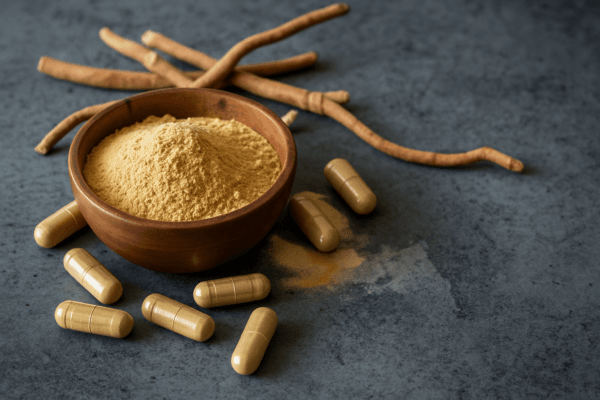 Organic Ashwagandha capsules